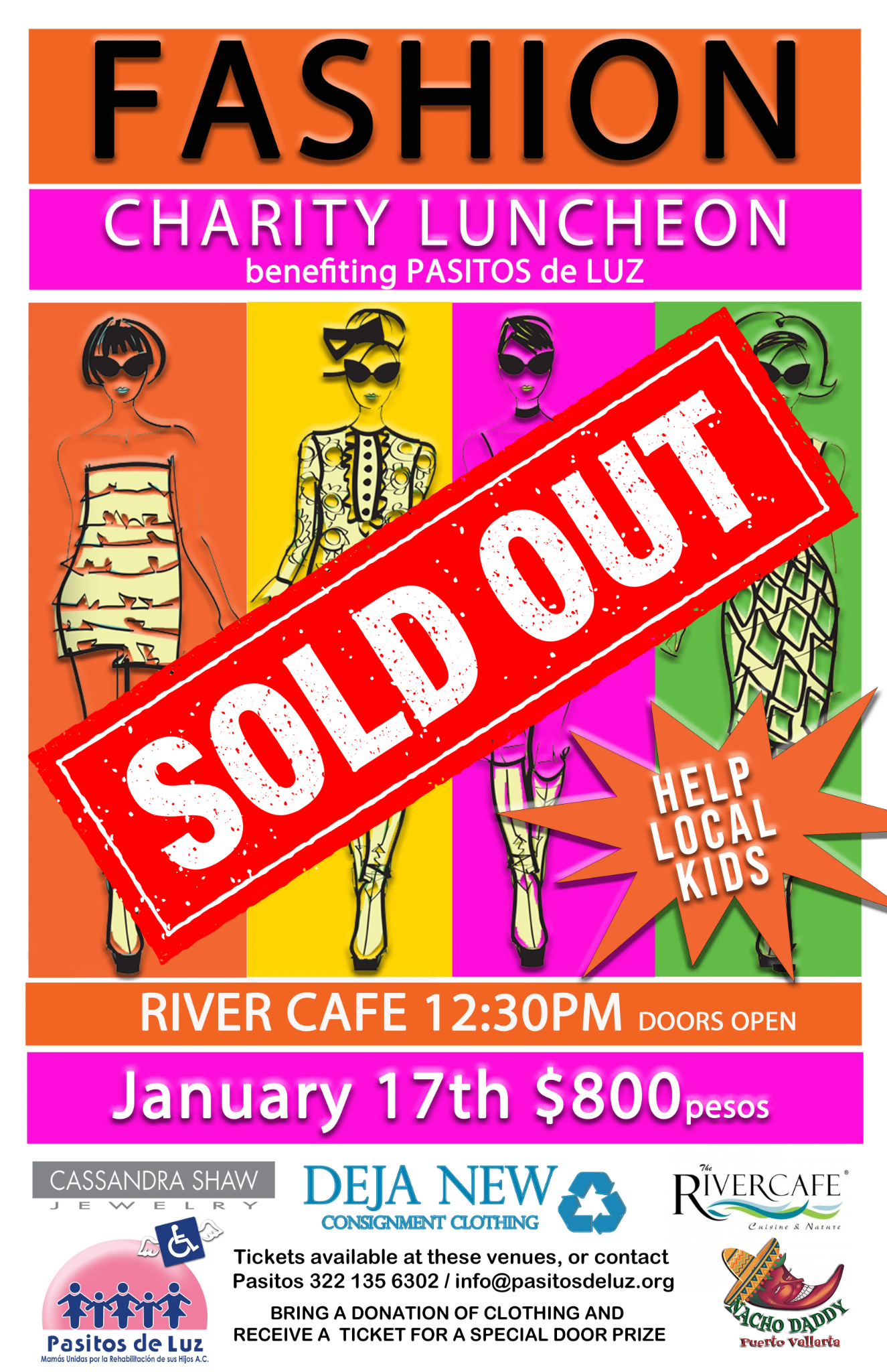 12º Fashion Show Anual a beneficio de Pasitos de Luz