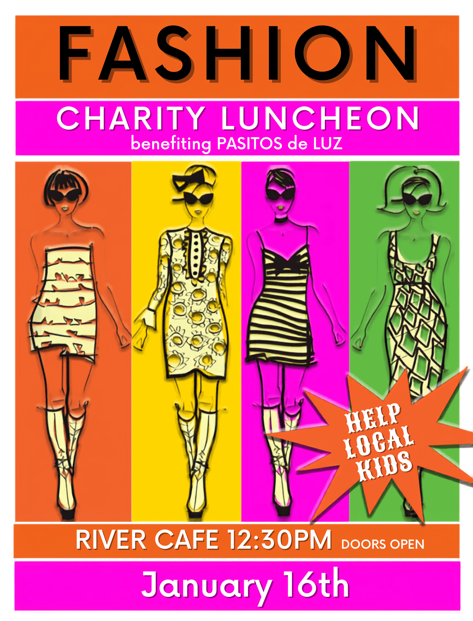 13th Annual Fashion Show benefiting Pasitos de Luz